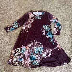 Bellamie floral dress